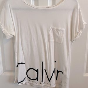 calvin klein performance tee